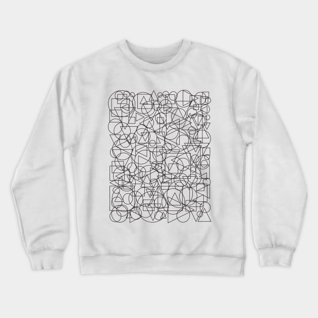 Simple Chaos Crewneck Sweatshirt by bulografik